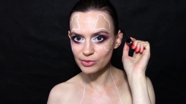 Креативный макияж и бодиарт Божья коровка смотреть онлайн