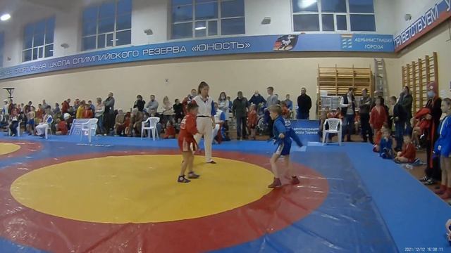 Торжок 12.12.21.Киселёв Ефим 2 схватка смотреть онлайн