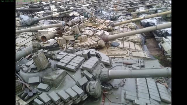 Очередная партия танков Т-80БВМ.