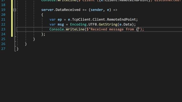 C# - Simple TCP Server / Client Tutorial смотреть онлайн