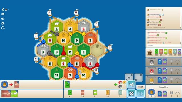 King Of Catan Tournament Round 3:They Trade Away The Win!? ? ★ Catan Gameplay