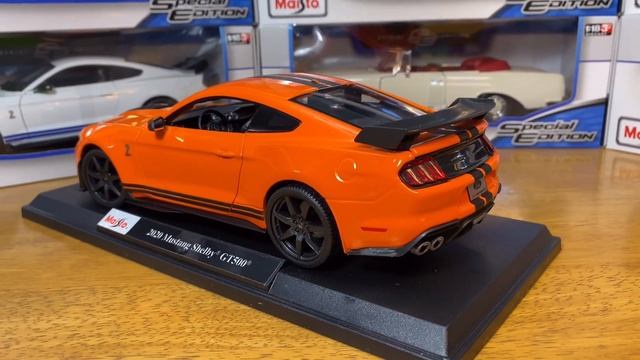 2020 Ford Mustang Shelby GT 500 - 1/18 Maisto Diecast Model Unboxing From Costco смотреть онлайн