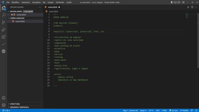 Introduzione al Corso - Angular Tutorial Italiano 00 смотреть онлайн