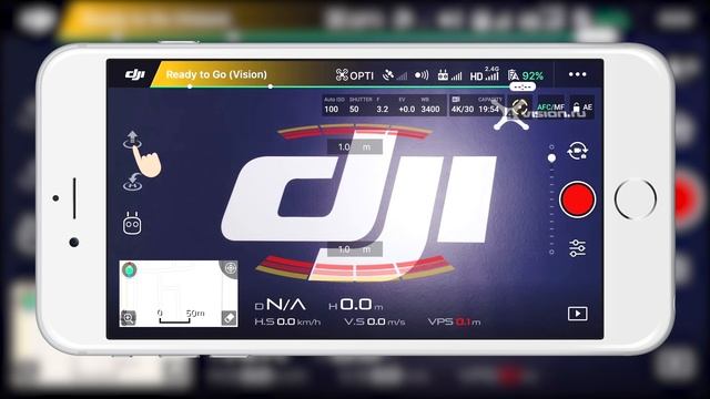 Обзор приложения DJI GO 4 - Часть 1 - Интерфейс смотреть онлайн