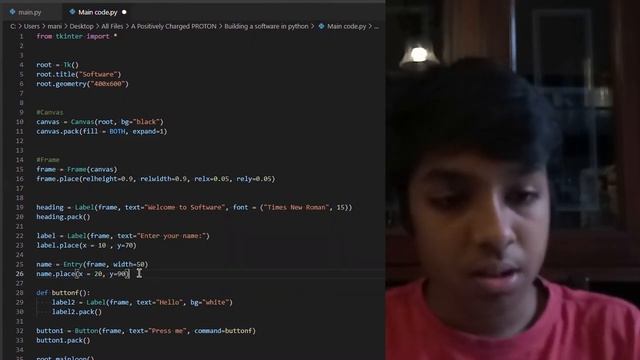 Building a software with Python | Entry fields | Part 3 смотреть онлайн