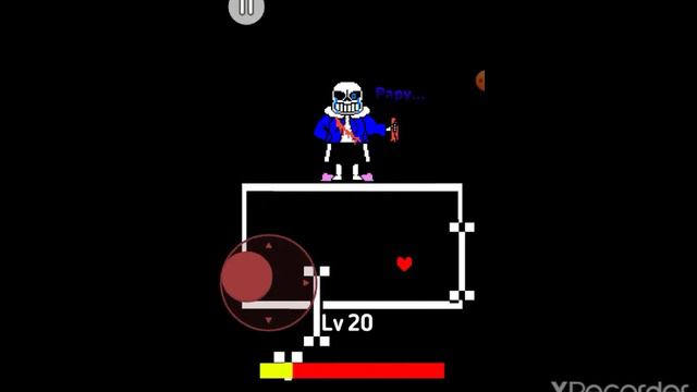 Сделал игру sans bone fight (ссылки в описании!) смотреть онлайн