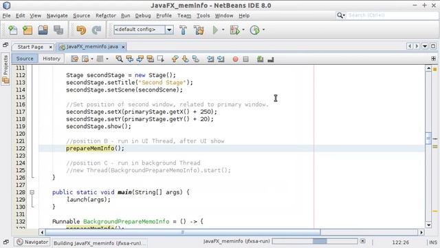 Update JavaFX BarChart in background thread, to display /proc/meminfo. смотреть онлайн