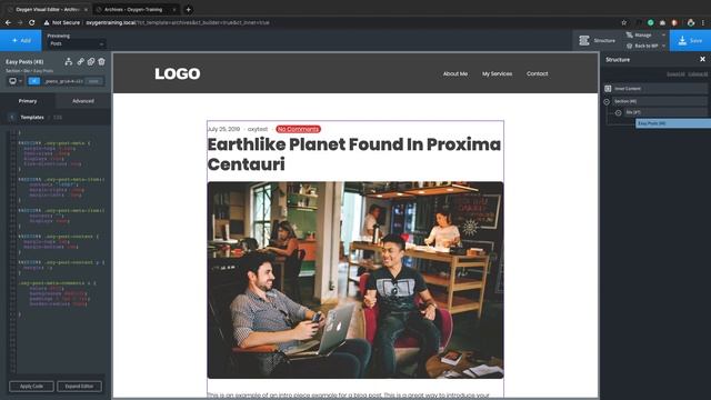 How To Create A Custom Blog Archives Template With Oxygen Builder смотреть онлайн