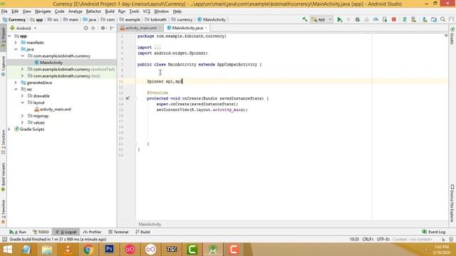 Currency Converter using Android Studio Tamil смотреть онлайн