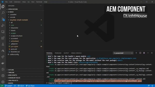 How to create simple AEM Angular navigation SPA component смотреть онлайн