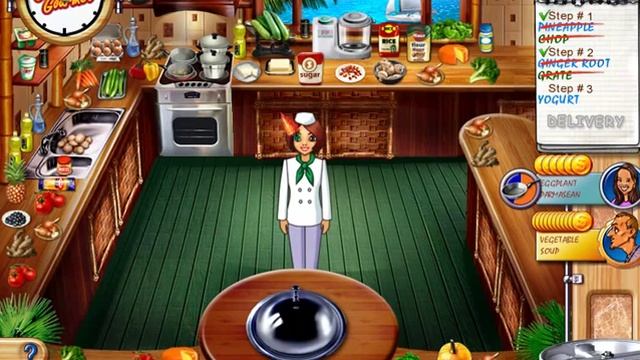Go-Go Gourmet - Gameplay Part 13 (Level 25 to 26) Vegetarian's Delight смотреть онлайн