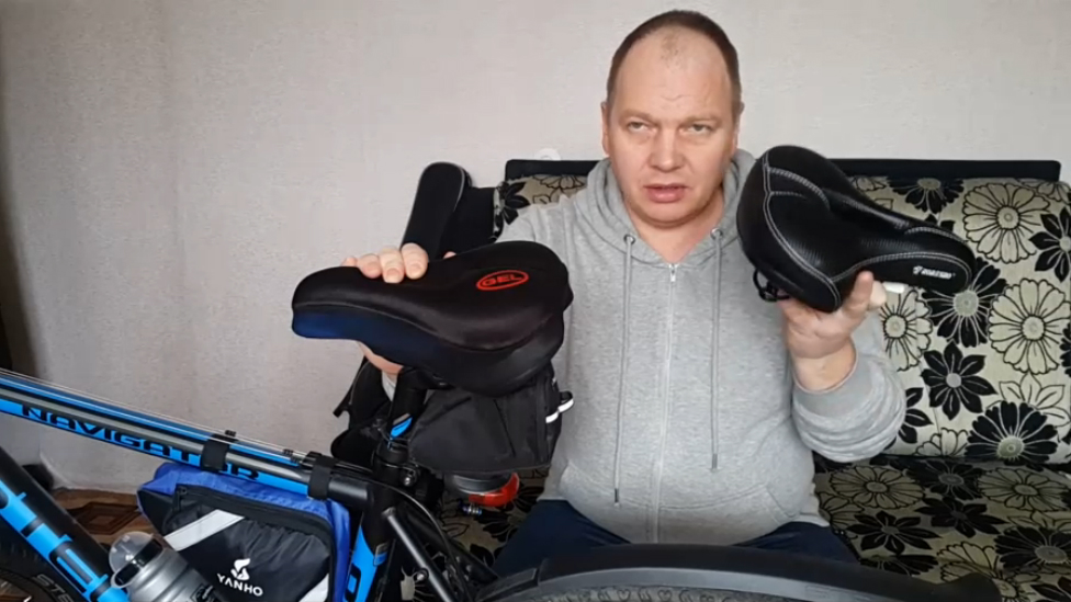 Установка комфортного седла на велосипед смотреть онлайн