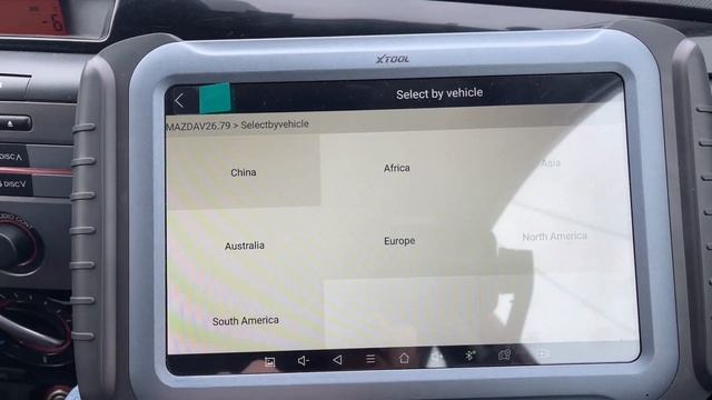 Xtool H6 Pro добавляю ключ Mazda 3