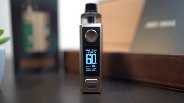 รีวิว บุหรี่ไฟฟ้า Voopoo Drag E60 Mod Pod 60วัตต์ ในไซส์น่ารัก สาย DTL ไม่ควรพลาด! смотреть онлайн