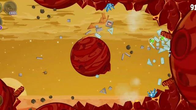 Прохождение Angry Birds Space HD #5 Red Planet смотреть онлайн