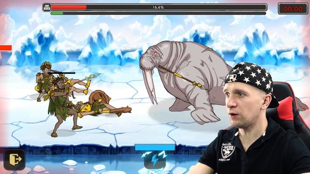 ВЫЖИВАНИЕ на ОСТРОВЕ #2 Охотимся на Животных и Монстров в игре Primitive Brothers от FFGTV смотреть онлайн
