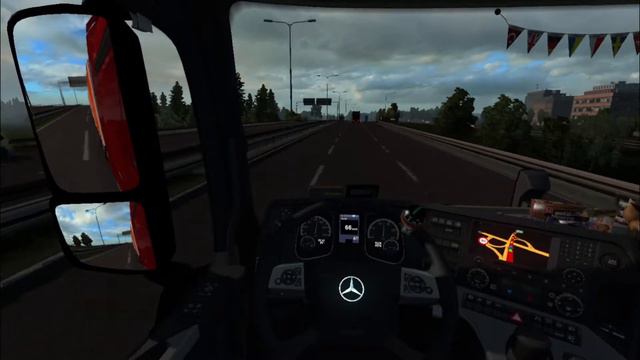【EURO TRUCK SIMULATOR 2】「Double the trailer - Double the hard」 (Scandinavia DLC) смотреть онлайн