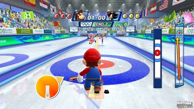 Mario & Sonic at the Olympic Winter Games 2010 ⁴ᴷ All Events (Donkey Kong gameplay) смотреть онлайн