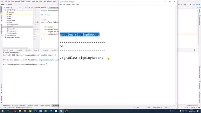 SHA-1 key android studio | How to Get SHA-1 fingerprint certificate for Firebase | Tips and Tricks смотреть онлайн