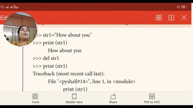 Xii computer science Python L 8 string part 1 смотреть онлайн