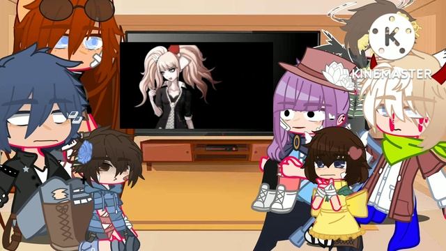Fandom Reacts Part 5 | Toko Fukawa | Warning&Credits in Desc, Please Read смотреть онлайн