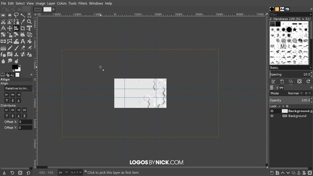 GIMP Tutorial: Youtube Channel Art Design смотреть онлайн