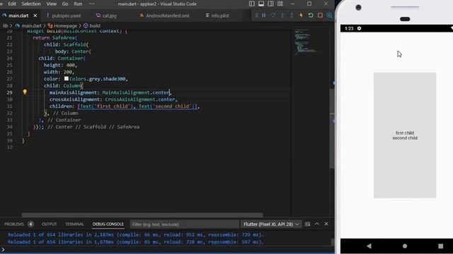 Flutter Column Widget Explained With Practical Examples | Flutter Tutorial For Beginners смотреть онлайн