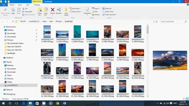 Windows 10 Tips and tricks app to use lock screen pictures as background wallpaper for free