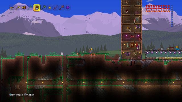 Como fazer lava, mel ou água infinita no Terraria смотреть онлайн