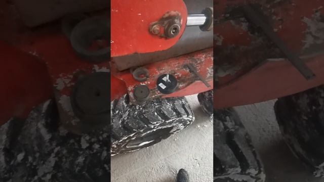 TSM SSL 709, замена подушек стрелы.