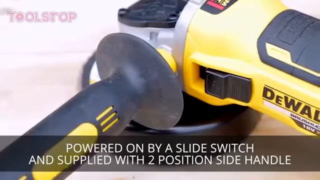 DeWALT DCG405N BRUSHLESS 18V XR Li ION ΓΩΝΙΑΚΟΣ ΤΡΟΧΟΣ Ø 125mm ΧΩΡΙΣ ΜΠΑΤΑΡΙΑ #DCG405N