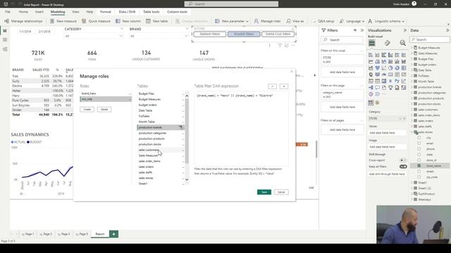 Row Level Security part 2 | Как ограничить доступ к данным Power BI часть 2 смотреть онлайн