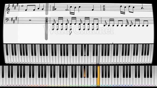 Instrumental The Final Countdown Europe (Cover Piano) смотреть онлайн