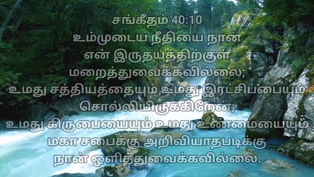 Psalm 40 | சங்கீதம் 40 | தமிழ் வேதாகமம் | Tamil Bible reading | Audio Bible смотреть онлайн