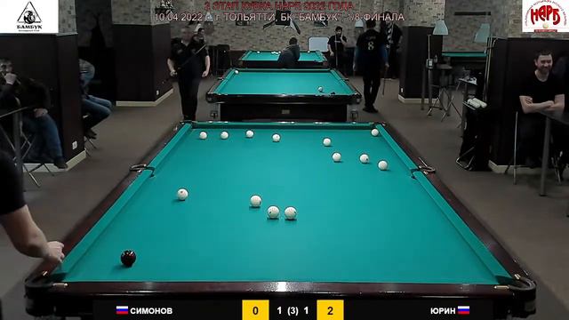 Симонов А. (Йошкар-Ола) - Юрин К. (Казань). 2-й этап "Кубка НАРБ 2022" смотреть онлайн