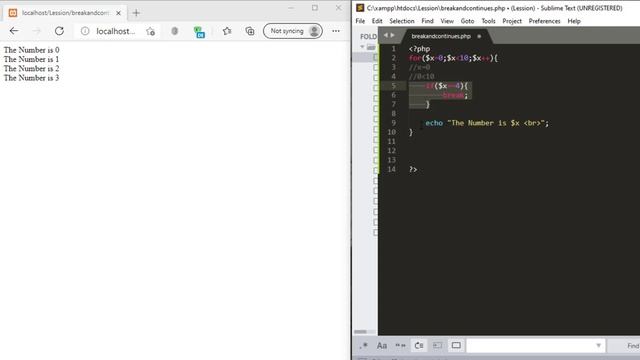 16-الفرق بين (Break and Continue) PHP(2021) смотреть онлайн