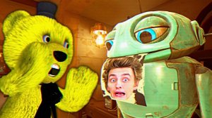 Робот Блеванул Владом А4  Малыш в Желтом Черный Кот - Baby in Yellow Black Cat