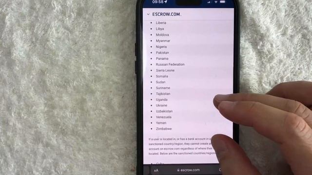 ✅ Countries Not Supported By Escrow.com ? смотреть онлайн