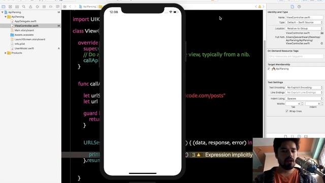 How to parse json in swift - Swift tutorial смотреть онлайн