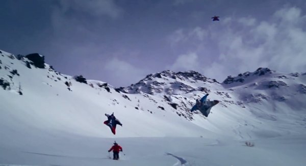 IMAGINE_ first ever wingsuit flying above skiers.mp4