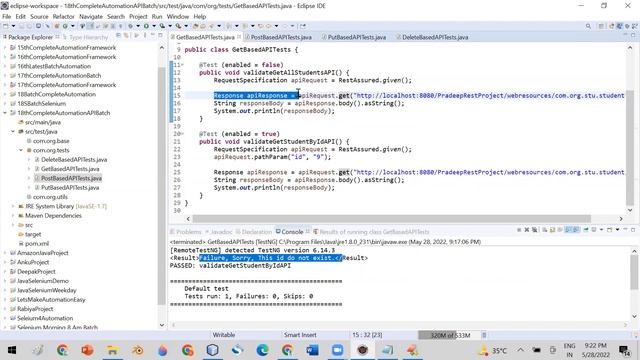 API Automation using Rest Assured Part - 1 смотреть онлайн
