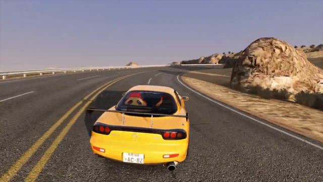 Mazda RX 7 exhaust flame, turbo & more смотреть онлайн