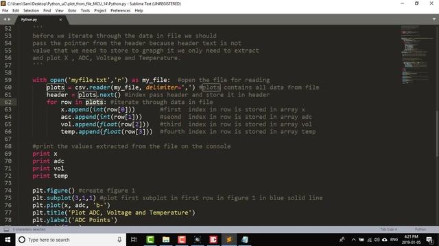 Python Programming with Embedded Systems - 15 - Matplotlib Plot From File Sensor Values смотреть онлайн