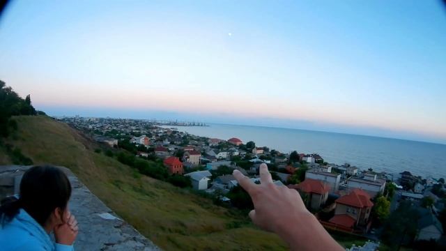 БЕРДЯНСК ▶ Район ЛИСКИ Лестница и вид на город и на море смотреть онлайн