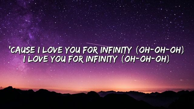 Infinity | James Young | Lyrics смотреть онлайн