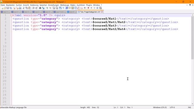 Wie kann ich Fragenkategorien importieren? - Moodle 4.1 смотреть онлайн