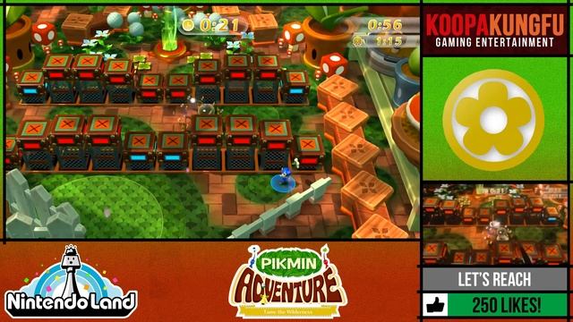 Nintendo Land | Pikmin Adventure: Five Seconds to Takeoff - 67 (Wii U + GamePad Walkthrough) смотреть онлайн