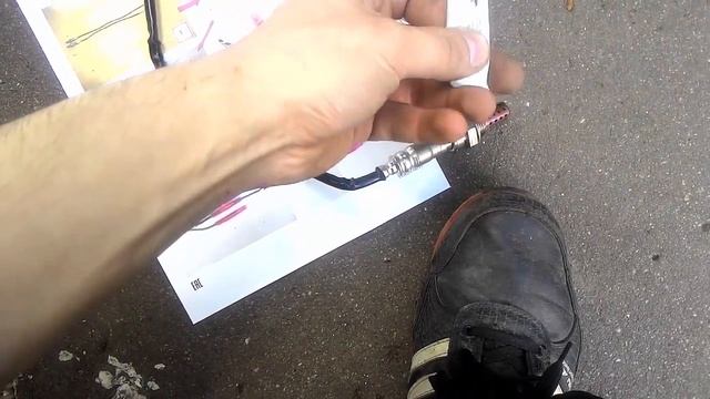 Замена кислородного датчика Toyota (лямбда зонд) смотреть онлайн