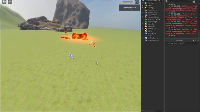 Roblox studio Magma Boss /P1 смотреть онлайн