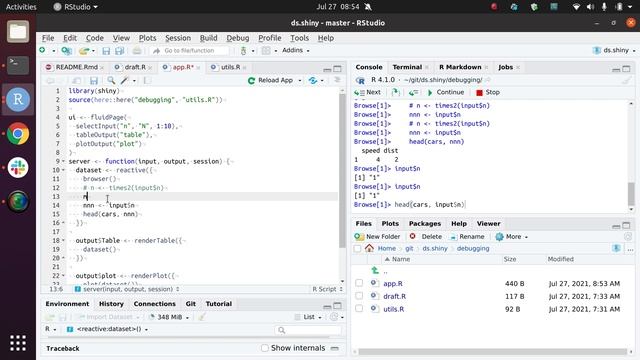 Shiny: Debugging смотреть онлайн